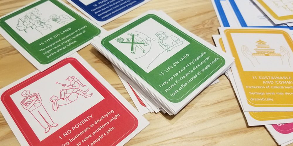 A fun Japanese card game that crowdsources SDGs knowledge ...