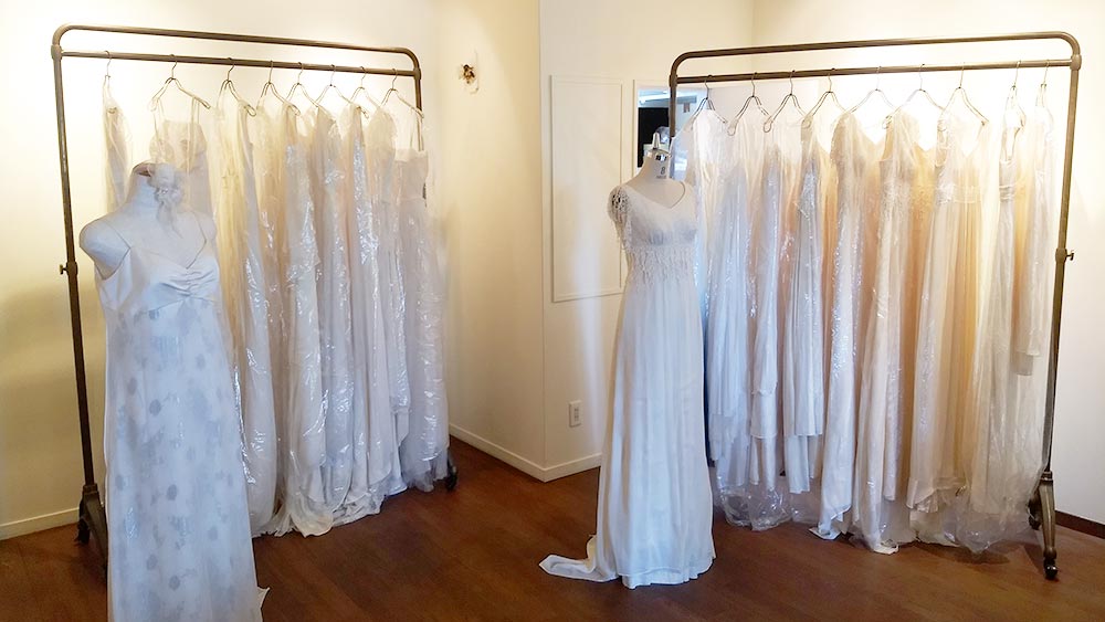 Wedding dresses are also available at Nadell.