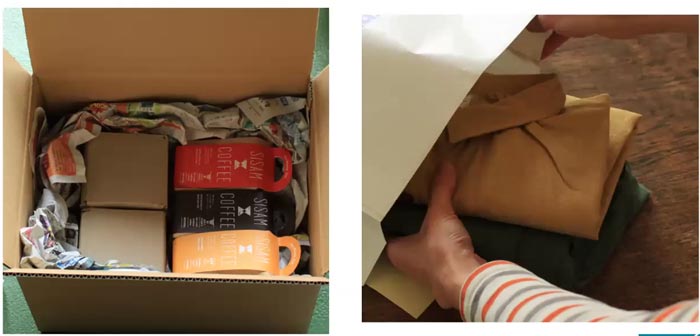 Sisam Workshop's plastic-free deliveries.