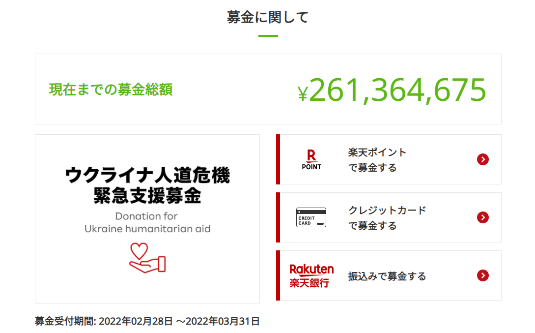 rakuten-donation