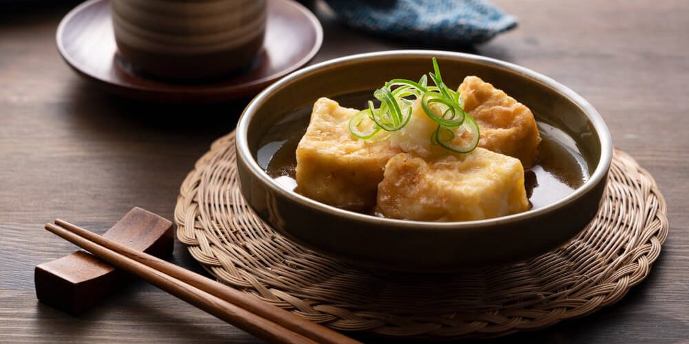 Deep-fried tofu