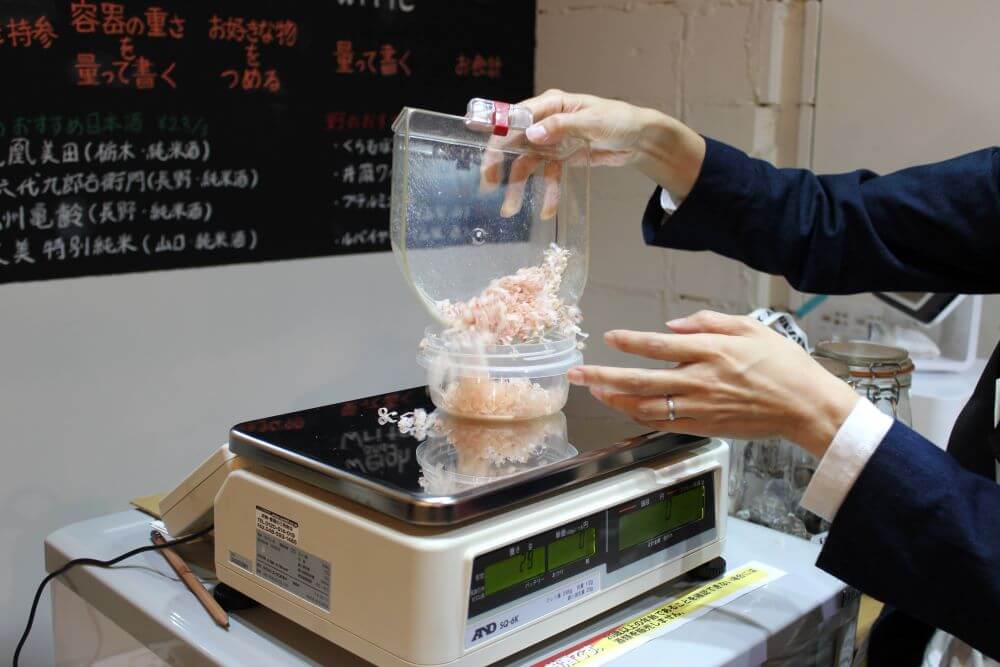 Katsuobushi. dried bonito