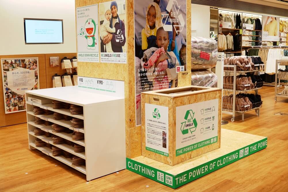 uniqlo's recycling