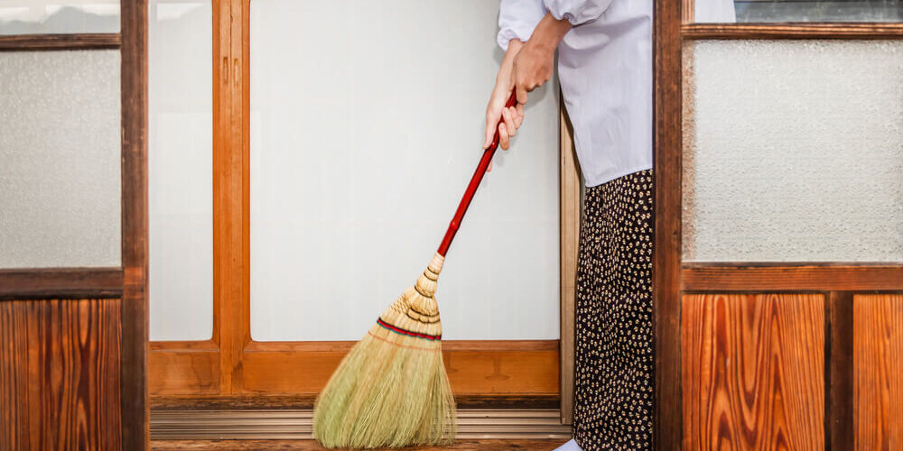 Japanese traditional cleanup