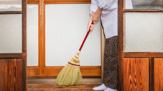 Japanese traditional cleanup