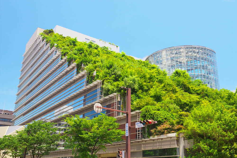 urban greening in Japan