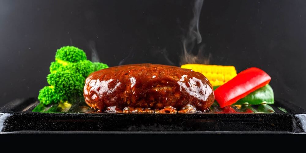 Sorghum hamburg steak