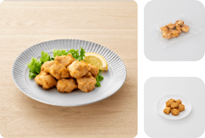 BEYOND FREE's fried chicken