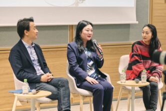 At the policy announcement