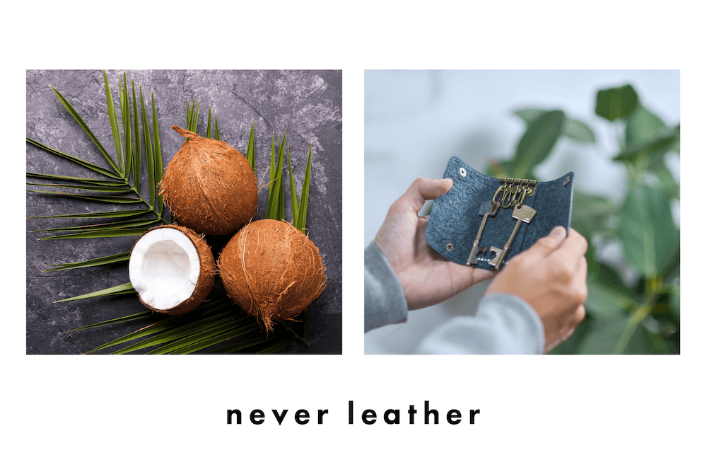 never leather's key case