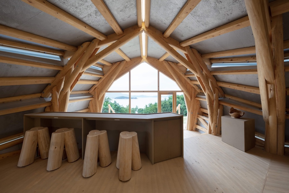 The lounge of “Millennium Olive Terrace for your wellness”