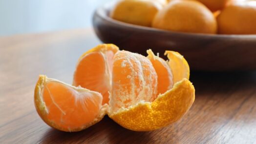 orange peels